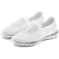 LASCANA Slipper, Halbschuh, Slip-On-Sneaker, Sneaker aus leichtem Textil-Material VEGAN
