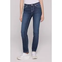 SOCCX Regular-fit-Jeans mit breiten Nähten