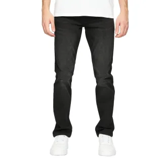 Crosshatch - "Svelte" Jeans für Herren (gewaschenes Schwarz)