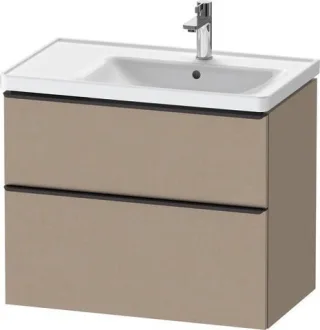 Duravit D-Neo Waschtischunterbau wandhängend Leinen Matt 784x452x625 mm - DE43580BD750000 DE43580BD750000