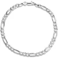 Firetti Armband Schmuck Geschenk Silber 925 Armschmuck Armkette Figarokette, Made in Germany