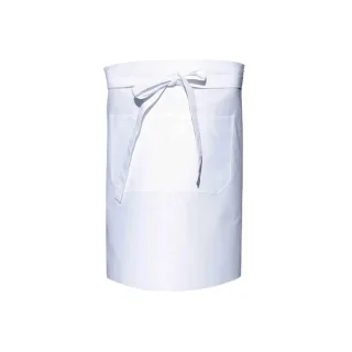 Link Kitchen Wear - Schürze, Vordertasche (Weiß)