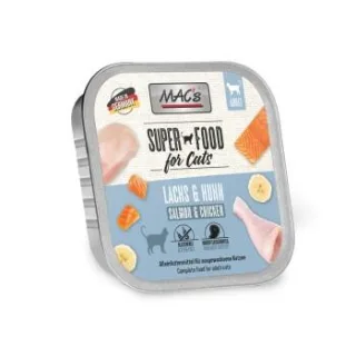 MAC's Nassfutter Katze Adult Lachs und Hühnchen 32x100 g