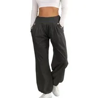 Mississhop Haremshose Damen Baumwolle Aladinhose Unifarbe Hose Sommerhose M.297