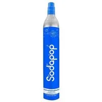 Sodapop Wassersprudler CO2 Zusatz-Zylinder 60L in Verkaufsverpackung, Bis zu 60 Liter Sprudelwasser