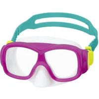 Bestway Taucherbrille Explora Essential™ Tauchmaske ab 7 Jahren, (Packung, 1-St., Verstellbares, zweigeteiltes Kopfband), 100% latexfrei