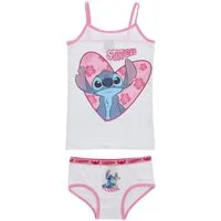 Lilo & Stitch Unterhemd Unterwäsche-Set für Mädchen – Unterhemd & Slip aus Baumwolle