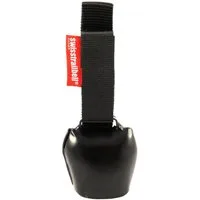 swisstrailbell Fahrradklingel "Black Trailday" Deep Black Matt Edition, Trailbell, Bear Bell