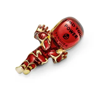 Pandora 'Marvel Die Rächer' Damen Charm aus vergoldetem Metall - Gold 760268C01