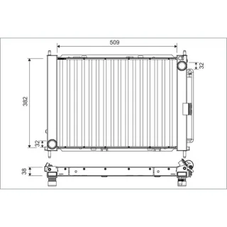 Valeo Klimakondensator Nissan Micra Renault Clio Modus