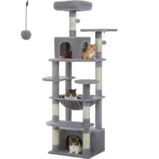 Pawz Road Kratzbaum Groß 164cm grau