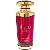 Lattafa Duft-Set Mayar Cherry Intense Eau de Parfum 100ml + Parfümzerstäuber (leer) Set