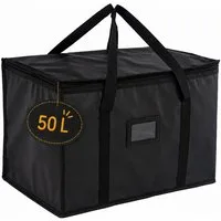 Athlix Kühltasche Tragbare isolierte Kühltasche für Lebensmittel Thermotasche, auslaufsicher, wasserabweisend, stark isolierend