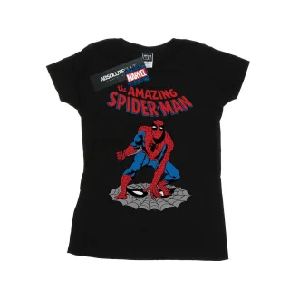 Marvel - "The Amazing Spider-Man" T-Shirt für Damen (Schwarz)
