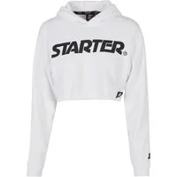 Starter Black Label Rundhalspullover Starter Black Label Damen Ladies Starter Cropped Hoody (1-tlg)