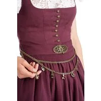 MarJo Dirndlschürze Kettengürtel - CHARIVARI - altgold, altsilber, gold