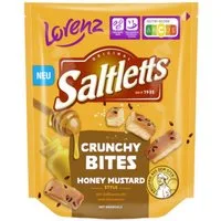 LORENZ Knabberei, Lorenz Saltletts Crunchy Bites Honey Mustard Style Packung 100g