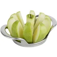 EUROHOME Obstschneider Apfelkernausstecher für müheloses Entkernen, (1-tlg., Obstschneider 17 x 11 x 4,5 cm), Apfelschneider aus Aluminium - Apfelteiler