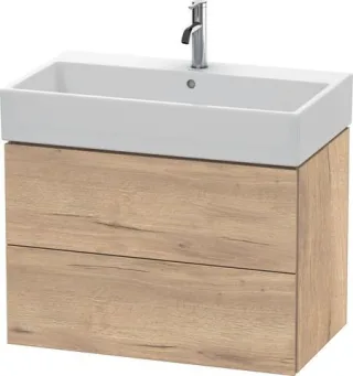 Duravit L-Cube Waschtischunterschrank wandhängend 784x459x544 Ei Marmoriert LC627705555