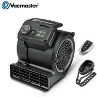 Vacmaster Elektro-Gebläse Cardio54 Gym Bodenventilator mit Fernbedienung, Sanierungstrockner, Fahrradlüfter, Lautlos Lüfter, Dreistufige Geschwindigkeit