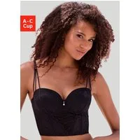 LASCANA Corsage mit Push-up-Kissen im Balconnet-Schnitt, Reizwäsche, sexy Dessous