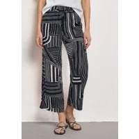 STREET ONE Stoffhose High Waist