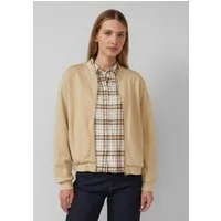 s.Oliver Sweatjacke Sweatshirt Jacke Weicher Interlock-Blouson mit Eingrifftaschen
