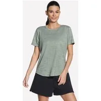 Skechers Funktionsshirt Women's Tshirt elastisches Material, aus Jersey, mit Rundhalsausschnitt, Kurzarm
