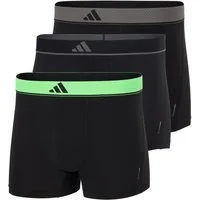 adidas Sportswear Trunk Active Micro Flex (3er Pack) elastischer Bund, weich, Mikrofaser, ohne Eingriff