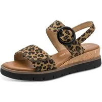 MARCO TOZZI Keilsandalette Riemchensandale, Sommerschuh in veganer Verarbeitung