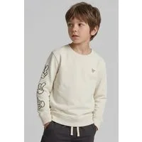 TOM TAILOR Sweatshirt Strick & Sweatshirts Basic Sweatshirt mit Print