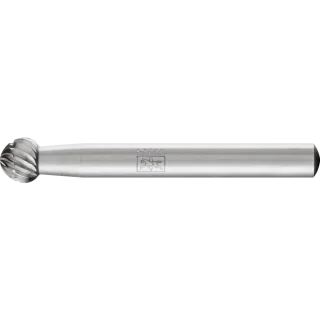 PFERD TOOLS HSS Frässtift Kugelform F Z 3 universal mittel fein Spanbrecher - 22420036