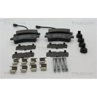 Triscan Bremsbel?ge hinten Citroen Fiat Opel Peugeot