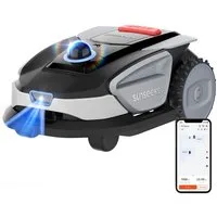 Sunseeker Rasenmähroboter S4, bis 1000 m² Rasenfläche, (Packung), 3D LiDAR + Vision, KI Kartierung, 42% Steigung, App-Steuerung