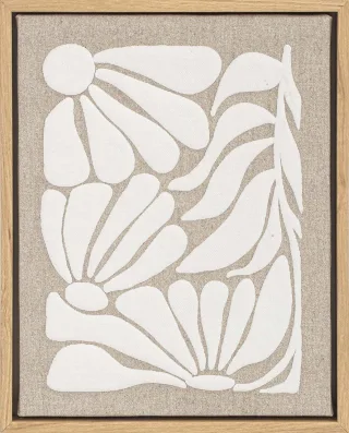 Wandbild WHITE FLOWER NAP