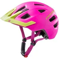 Cratoni Fahrradhelm Maxster PRO #19 matt pink/lime