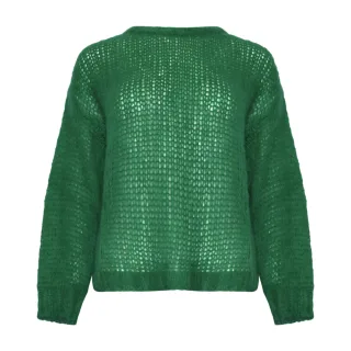 Delta Strickpullover in Grün