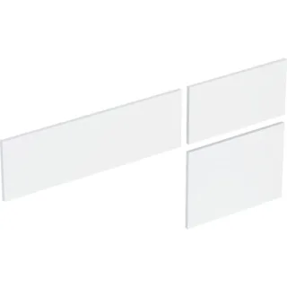 Geberit VariForm Set Schubl.-Front für Unterschrank für Waschtisch, mit 3 Schubladen B=120cm, weiß,  244696001