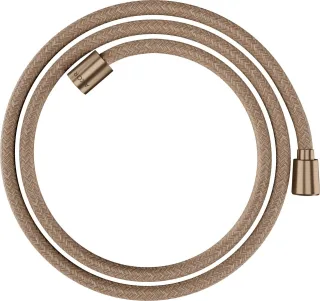 Hansgrohe Textilbrauseschlauch Axor 1600mm mit konischer/zylindrischer Mutter, brushed red gold, 282 28259310