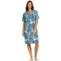Ascafa Strandkleid Beach (Packung, 1-tlg., 1-teilig) Damen Trägerkleid 100cm Sommerkleid Maritim Strandmode