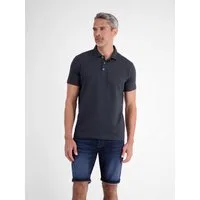 LERROS Poloshirt Poloshirt in weicher Seersucker-Qualität mit Brusttasche