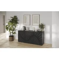 OTTO home Sideboard Snake, Kommode, Anrichte, Stauraummöbel Breite 181 cm, Siebdruck-Front, moderne Wohnmöbel, 3 Türen, viel Stauraum, stilvoll und funktional