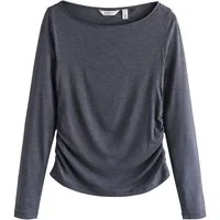 Next Blusenshirt N. Premium Langarm-Oberteil mit U-Boot-Ausschnitt (1-tlg)
