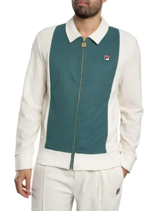 Fila Tommaso Cut &Amp; Sew Trainingsjacke, Grün