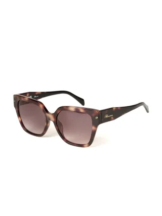 Blumarine Sonnenbrille Havana Braun/Glänzend Beige