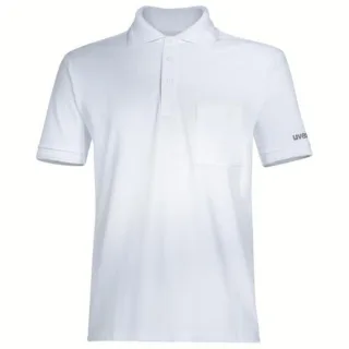 uvex Poloshirt basic weiß 4XL - 8817315