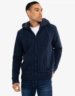 Threadbare Strickjacke Navy