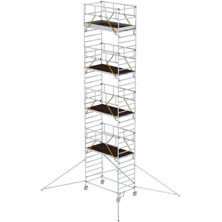 Munk Rollgerüst SG 1,35 x 2,45 m mit Ausleger & Doppel-Plattform - 168939