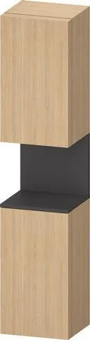 Duravit Qatego Hochschrank Natur Eiche Matt 400x360x1760 mm - QA1346L49300010 QA1346L49300010