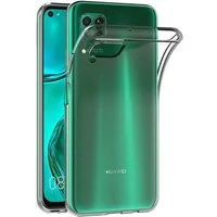 CoolGadget Handyhülle Transparent Ultra Slim Case für Huawei P40 Lite 6,4 Zoll, Silikon Hülle Dünne Schutzhülle für Huawei P40 Lite Hülle